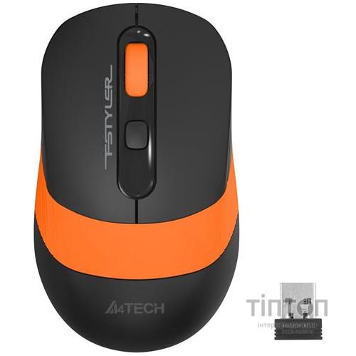 Мишка бездротова A4-Tech Fstyler FG10S, 4 кн., 2000 dpi, помаранчева (FG10S (Orange))