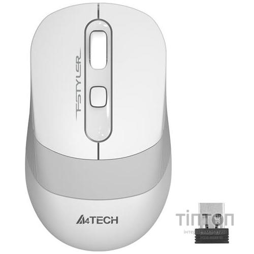 Мышь беспроводная A4Tech FG10S White USB
