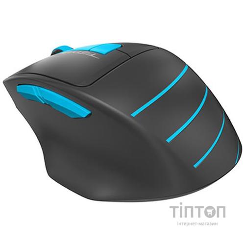 Мышь беспроводная A4Tech FG30 Black/Blue USB