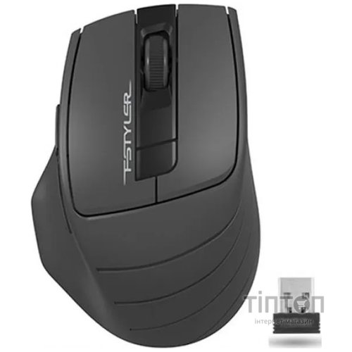 Мышь беспроводная A4Tech FG30 Black/Grey USB