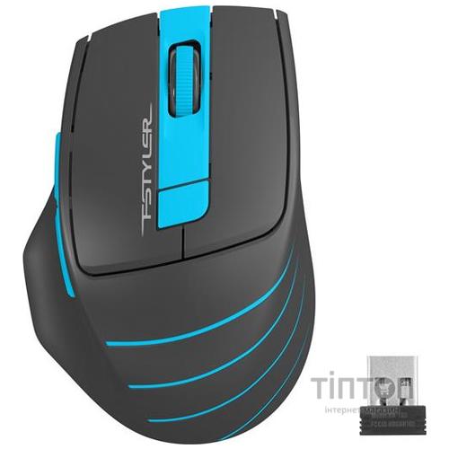 Мышь беспроводная A4Tech FG30S Blue/Black USB