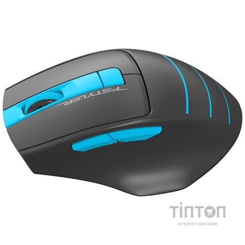 Мышь беспроводная A4Tech FG30S Blue/Black USB