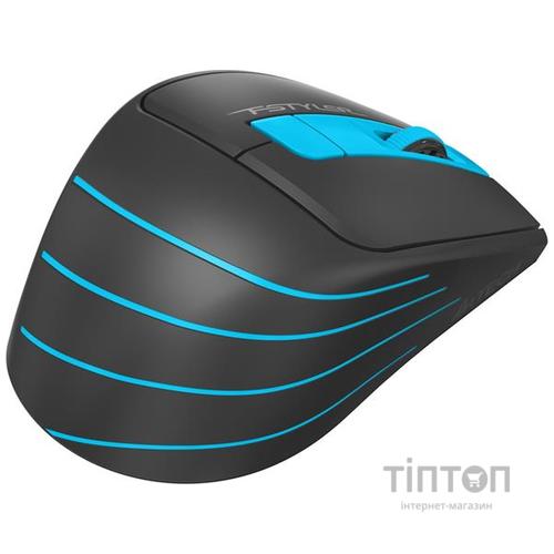 Мышь беспроводная A4Tech FG30S Blue/Black USB