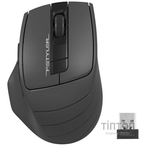Мышь беспроводная A4Tech FG30S Grey/Black USB