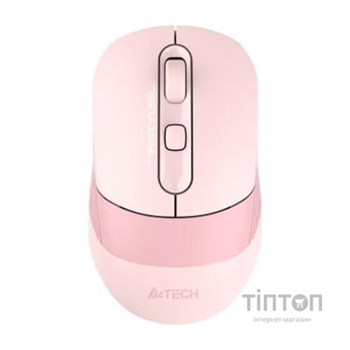 Мышь беспроводная A4Tech Fstyler FB10C Pink USB
