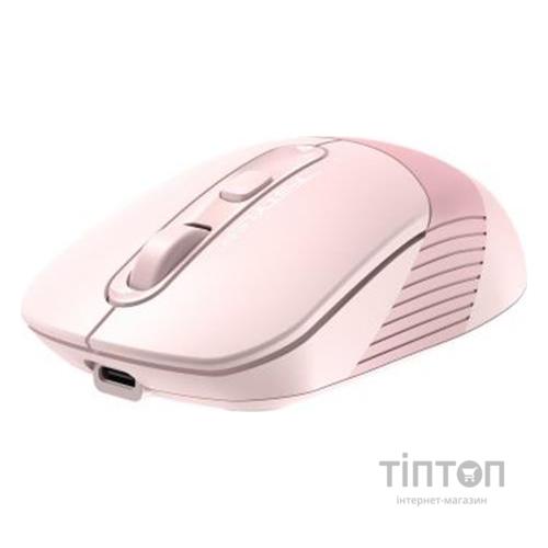 Мышь беспроводная A4Tech Fstyler FB10C Pink USB