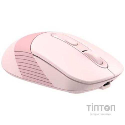 Мышь беспроводная A4Tech Fstyler FB10C Pink USB