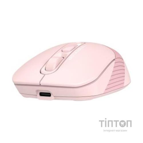 Мышь беспроводная A4Tech Fstyler FB10C Pink USB