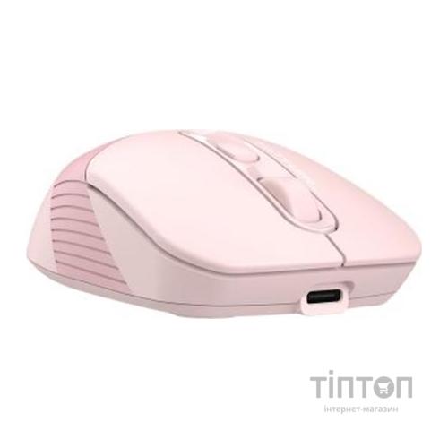 Мышь беспроводная A4Tech Fstyler FB10C Pink USB