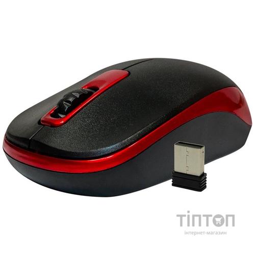 Мышь беспроводная Frime FWMO-220BR Черный/Красный
