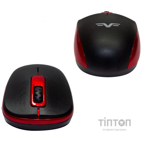 Мышь беспроводная Frime FWMO-220BR Черный/Красный