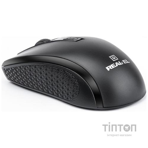 Мышь беспроводная REAL-EL RM-308 Black UAH