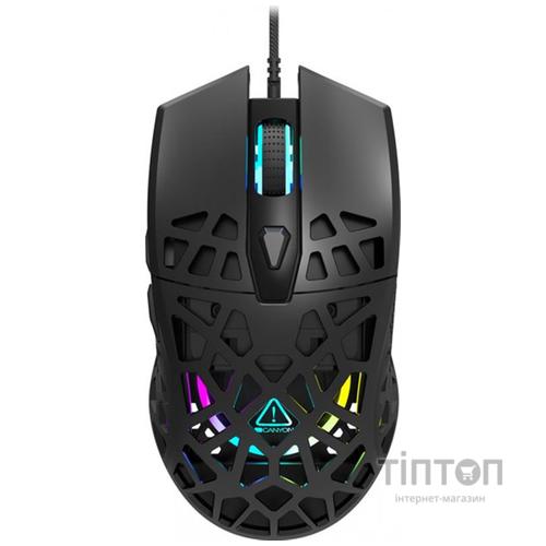 Мишка Canyon Puncher GM-20 USB Black (CND-SGM20B)