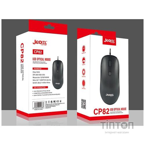 Мышь Jedel CP82 Black USB