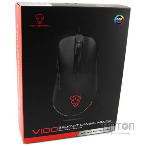 Мышь Motospeed V100 (mtv100) Black USB