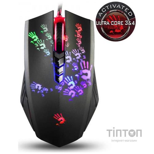 Миша A4Tech A60A Bloody Black USB