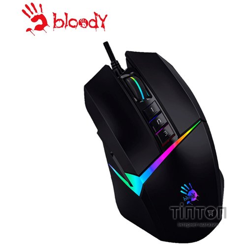 Миша A4Tech Bloody W60 Max Stone Black