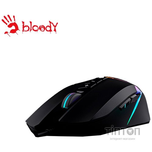 Миша A4Tech Bloody W60 Max Stone Black
