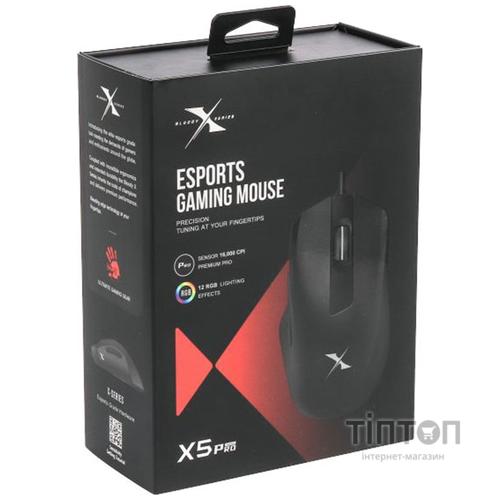 Миша A4tech Bloody X5 Pro Black (X5 Pro Bloody)