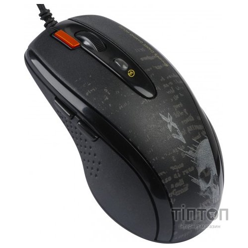 Миша A4Tech F5 Black, USB V-Track