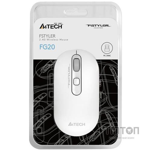 Миша A4tech FG20 White (FG20 (White))
