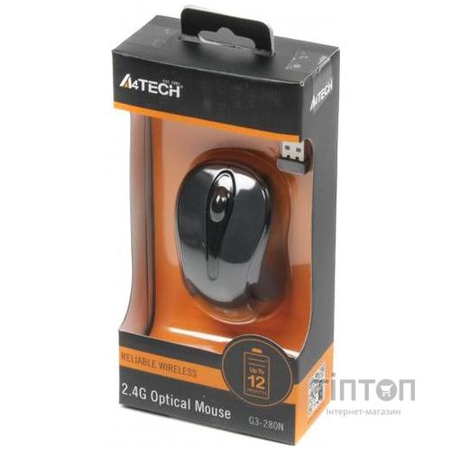 Миша A4tech G3-280N Gray (G3-280N (Glossy grey))