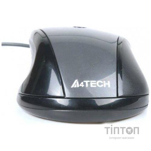 Миша A4Tech N-500F-1 Glossy Grey V-Track