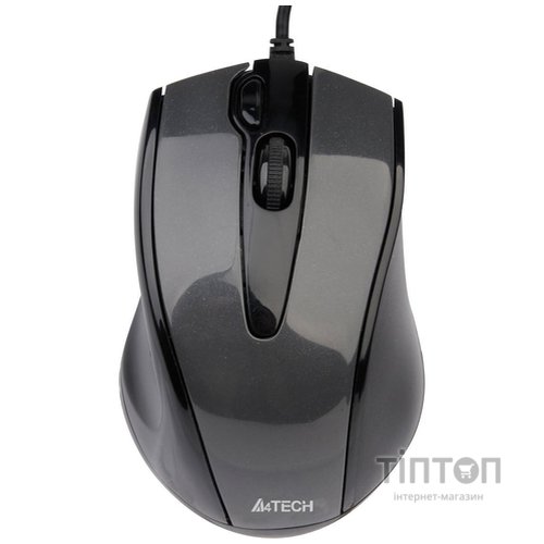 Миша A4Tech N-500F-1 Glossy Grey V-Track