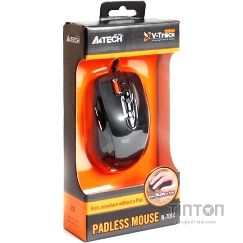 Миша A4Tech N-70FX-1 чорна USB V-Track