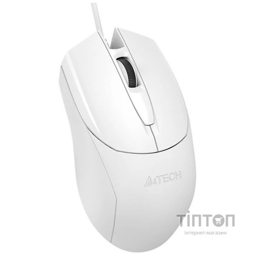 Миша A4Tech OP-750S White