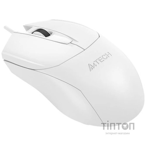 Миша A4Tech OP-750S White