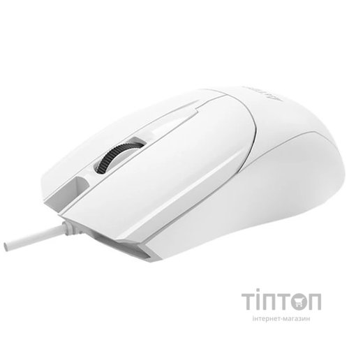 Миша A4Tech OP-750S White