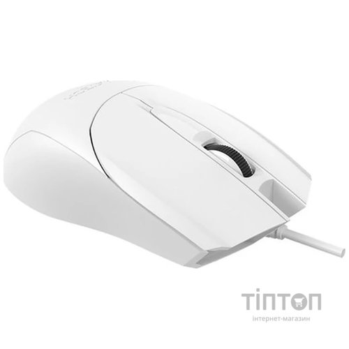 Миша A4Tech OP-750S White