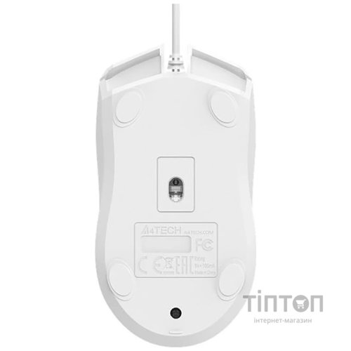 Миша A4Tech OP-750S White