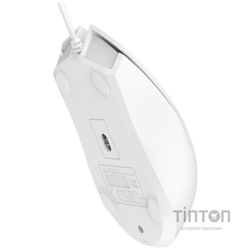 Миша A4Tech OP-750S White