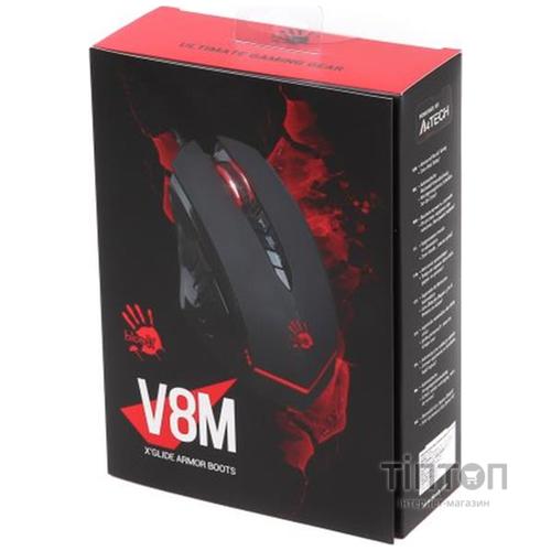 Миша A4Tech V8M Bloody чорна USB V-Track