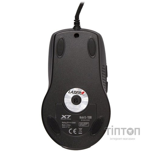 Миша A4Tech XL-750BK-B Black