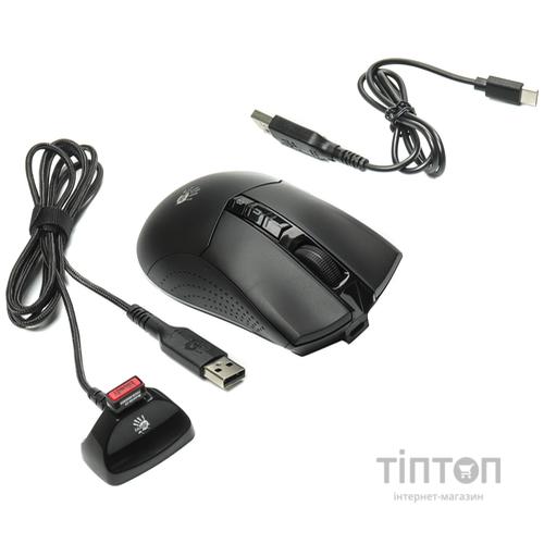 Миша бездротова A4Tech Bloody R90 Plus Black
