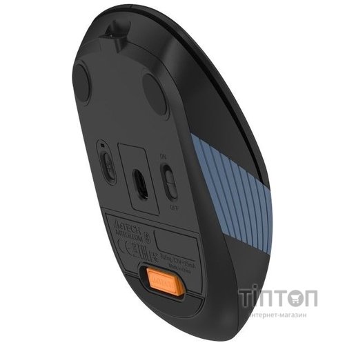 Миша бездротова A4Tech FB10CS Ash Blue