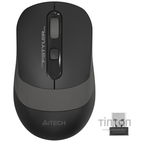Миша бездротова A4Tech FG10S Grey/Black USB