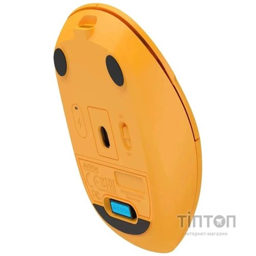 Миша бездротова A4Tech FG15CS Air2 Yellow