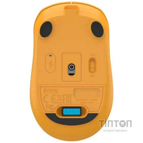 Миша бездротова A4Tech FG15CS Air2 Yellow
