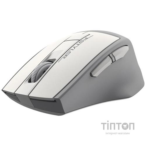 Миша бездротова A4Tech FG30 Grey/White