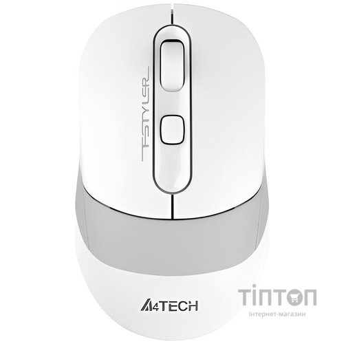 Миша бездротова A4Tech Fstyler FB10CS Grayish White USB