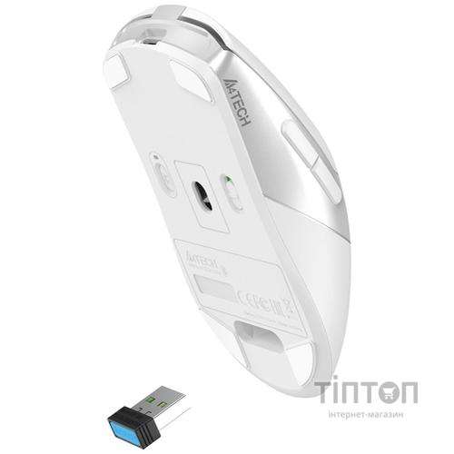 Миша бездротова A4Tech Fstyler FB50C Plus White