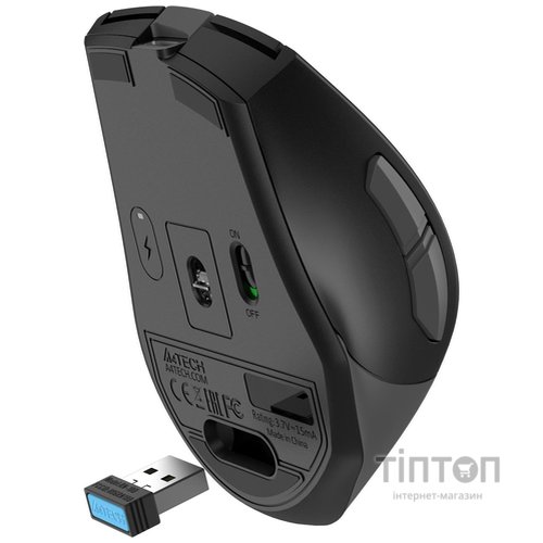 Миша бездротова A4Tech Fstyler FG35C Plus Grey