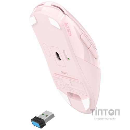 Миша бездротова A4Tech Fstyler FG50 Plus Pink