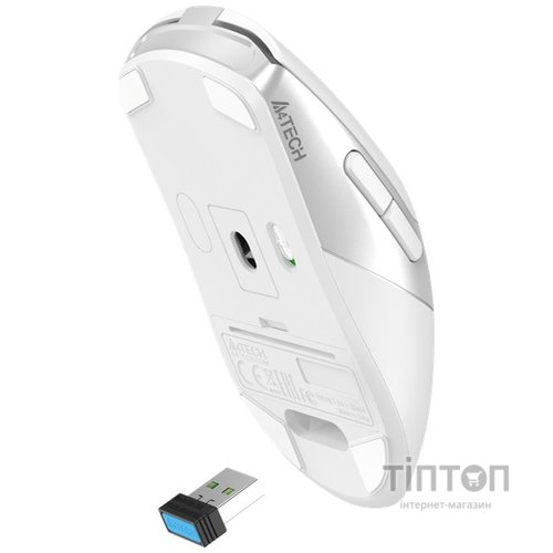Миша бездротова A4Tech Fstyler FG50 Plus White