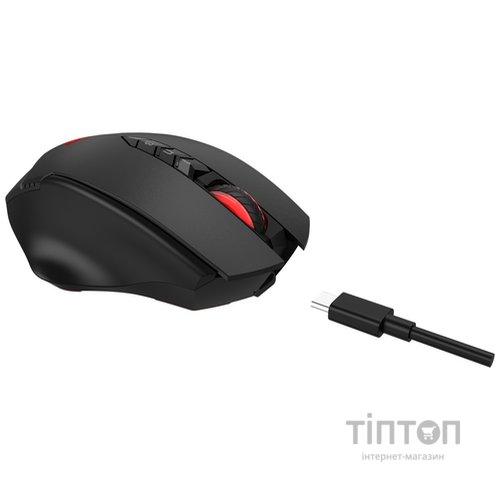 Миша бездротова Bloody R80 Plus Black