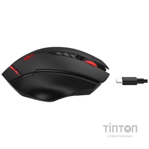 Миша бездротова Bloody R80 Plus Black